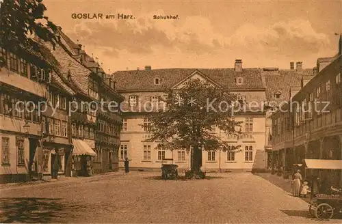 AK / Ansichtskarte Goslar Schuhhof Goslar