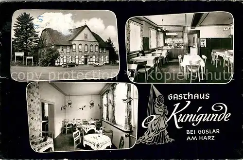 AK / Ansichtskarte Goslar Gasthaus Kunigunde Goslar