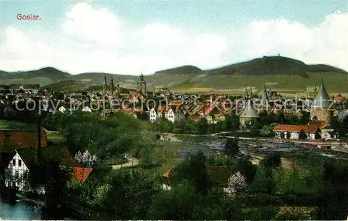 AK / Ansichtskarte Goslar Stadtpanorama Goslar