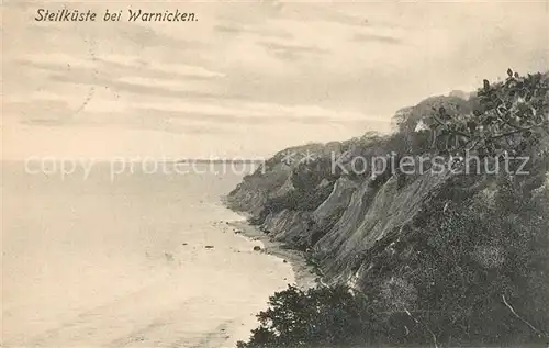 AK / Ansichtskarte Warnicken Steilkueste Warnicken