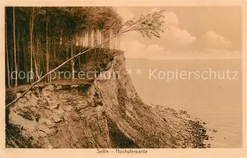 AK / Ansichtskarte Sellin_Ruegen Hochufer Kueste Sellin Ruegen