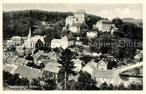 AK / Ansichtskarte Blankenheim_Eifel Stadtbild mit Burg Blankenheim_Eifel