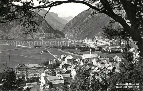 AK / Ansichtskarte Andermatt Urnerjoch Andermatt