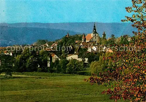 AK / Ansichtskarte Ostheim_Rhoen Kirchenburg  Ostheim_Rhoen