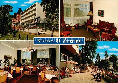 AK / Ansichtskarte Bad_Soden Salmuenster Kurheim St. Vinzenz  Bad_Soden Salmuenster