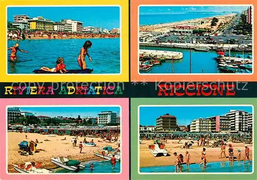 AK / Ansichtskarte Riccione Spiaggia Strand  Riccione