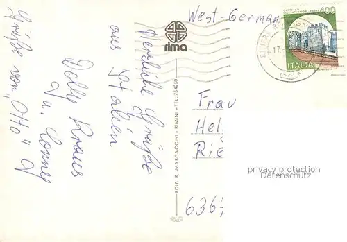 AK / Ansichtskarte Riccione Spiaggia Strand  Riccione