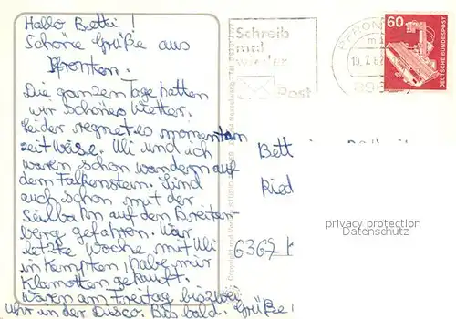 AK / Ansichtskarte Pfronten Alphornblaeser Kurpark  Pfronten