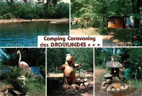 AK / Ansichtskarte Besseges Camping Caravaning des Drouilhedes Besseges