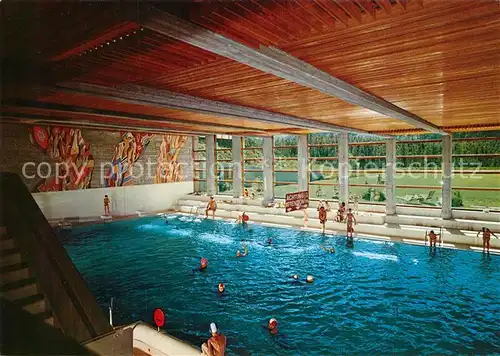 AK / Ansichtskarte Pontresina Hallenbad Pontresina