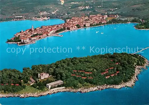 AK / Ansichtskarte Porec Fliegeraufnahme Nikola Porec