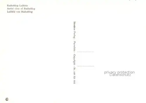 AK / Ansichtskarte Rudkobing Fliegeraufnahme Rudkobing