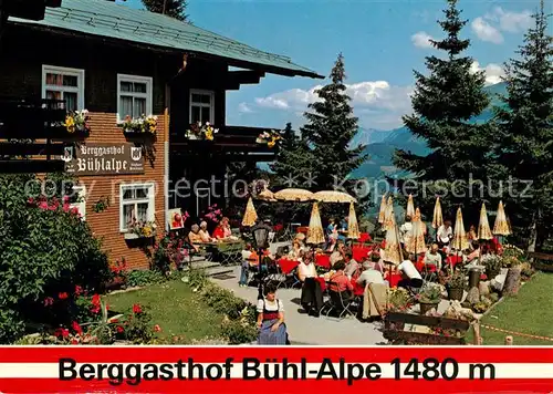 AK / Ansichtskarte Mittelberg_Kleinwalsertal Berggasthof Buehl Alpe Mittelberg_Kleinwalsertal