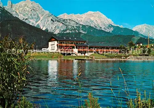 AK / Ansichtskarte Saalfelden_Steinernes_Meer Erholungszentrum Ritzensee Saalfelden_Steinernes