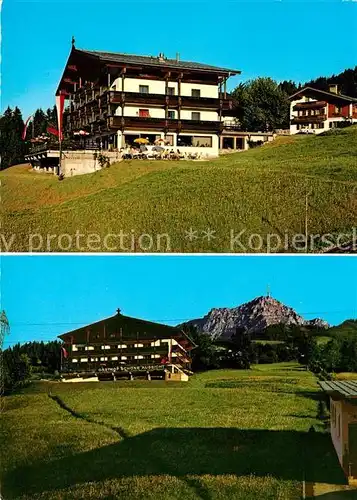 AK / Ansichtskarte St_Johann_Tirol Gasthaus Schoene Aussicht St_Johann_Tirol