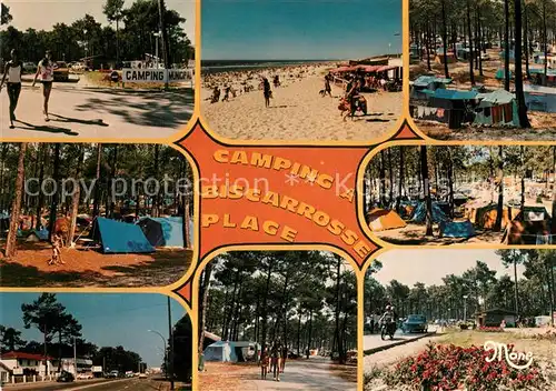 AK / Ansichtskarte Biscarrosse Plage Camping  Biscarrosse Plage