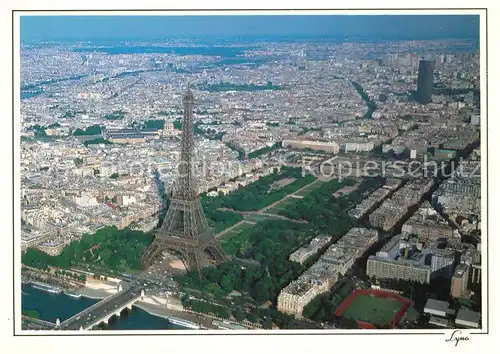 AK / Ansichtskarte Paris Fliegeraufnahme Paris