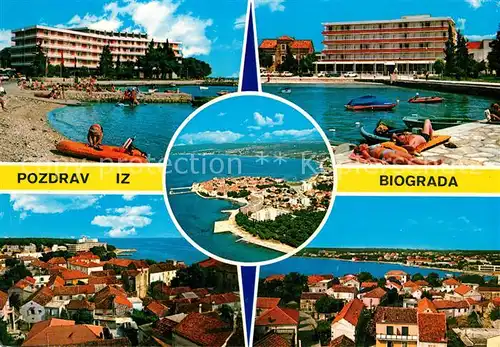 AK / Ansichtskarte Biograd Strand Hotelanlagen  Biograd