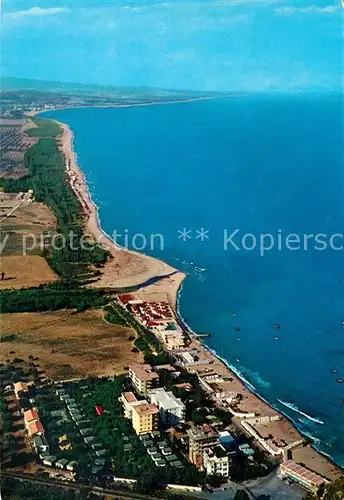 AK / Ansichtskarte Catanzaro Fliegeraufnahme Golf Strand von Ulisse Catanzaro