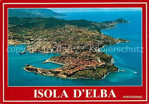AK / Ansichtskarte Portoferraio Fliegeraufnahme Portoferraio