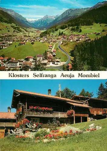 AK / Ansichtskarte Klosters_GR Selfranga Aeuja Mombiel  Klosters_GR