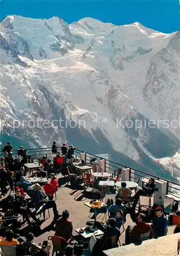 AK / Ansichtskarte Chamonix La Terrasse de Plan Praz Massif du Mont Blanc Chamonix