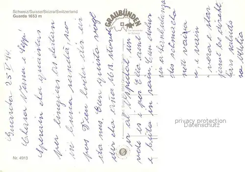 AK / Ansichtskarte Guarda_Inn Ortsansichten Guarda_Inn