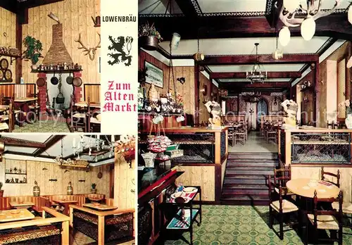 AK / Ansichtskarte Finale_Pia Zum alten Markt bei Gigi 