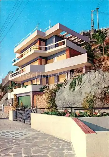 AK / Ansichtskarte Savona Torre del Mare Lineare architelttura die una villa Savona
