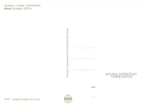 AK / Ansichtskarte Stoos_SZ Panoramen Stoos_SZ