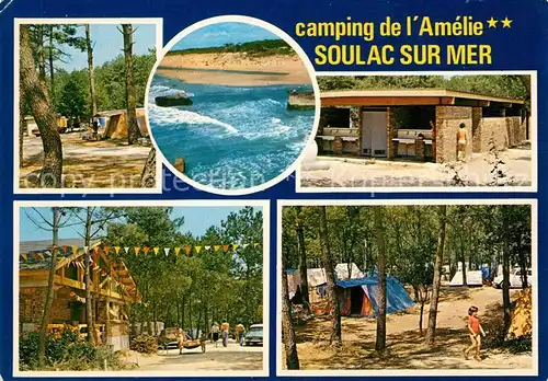 AK / Ansichtskarte Soulac sur Mer Camping Amelie Plage Soulac sur Mer