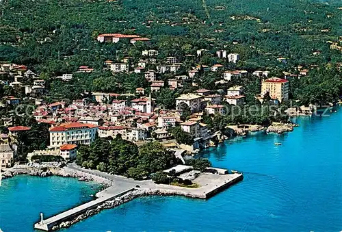 AK / Ansichtskarte Lovran Fliegeraufnahme Lovran