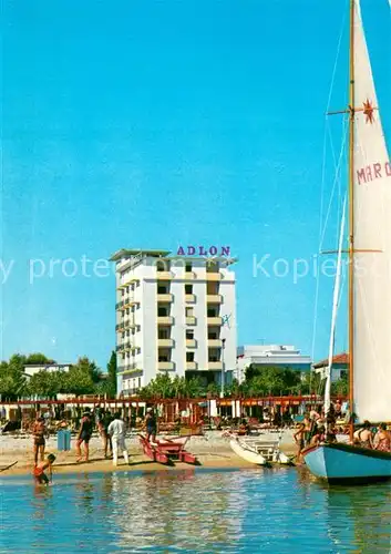 AK / Ansichtskarte Riccione Hotel Adlon Strand Riccione