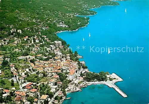 AK / Ansichtskarte Lovran Fliegeraufnahme Lovran