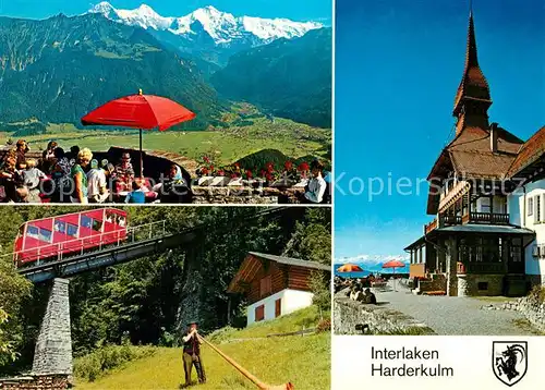 AK / Ansichtskarte Interlaken_BE Harderkulm Interlaken_BE