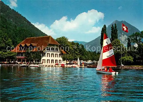 AK / Ansichtskarte Interlaken_BE Hotel Motel Neuhaus Interlaken_BE