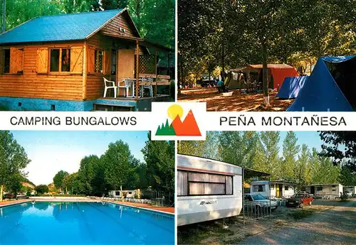 AK / Ansichtskarte Ainsa Camping Caravaning Bungalows Ainsa