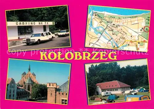 AK / Ansichtskarte Kolobrzeg_Polen Campingplatz  Kolobrzeg_Polen