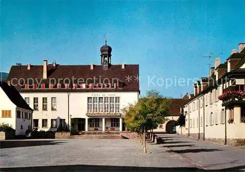 AK / Ansichtskarte Ammerschwihr Hotel de Ville Marktplatz Ammerschwihr