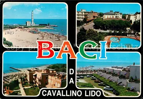 AK / Ansichtskarte Cavallino_Venezia Strand Ferienanlagen Schwimmbad  Cavallino Venezia