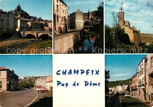 AK / Ansichtskarte Champeix Puy de Dome Champeix
