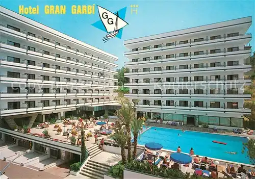 AK / Ansichtskarte Lloret_de_Mar Hotel Gran Garbi Lloret_de_Mar