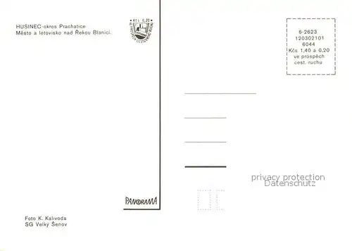 AK / Ansichtskarte Husinec Denkmal Kirche Panoramen Husinec