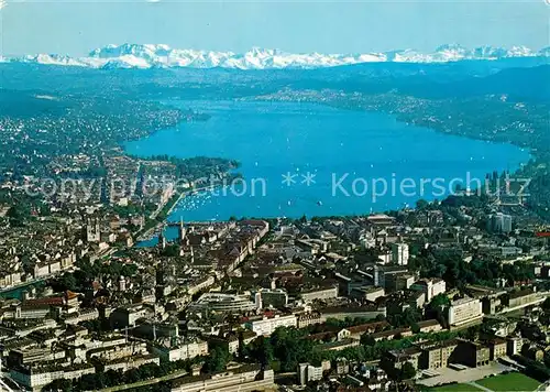 AK / Ansichtskarte Zuerich_ZH Fliegeraufnahme Zuerich_ZH