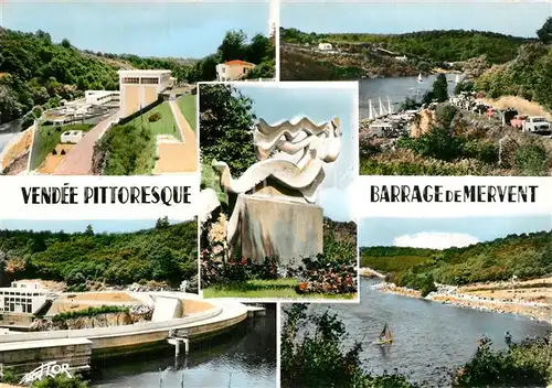 AK / Ansichtskarte Mervent Vendee Pittoresque Barrage de Mervent Mervent