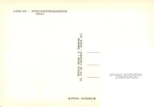 AK / Ansichtskarte Pont Sainte Maxence Stadtansichten Pont Sainte Maxence