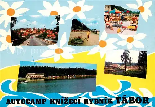 AK / Ansichtskarte Tabor Autocamping Knizeci Rybnik Tabor