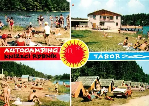 AK / Ansichtskarte Tabor Autocamping Knizeci Rybnik Tabor