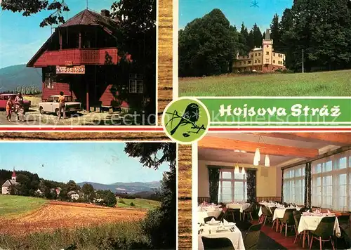 AK / Ansichtskarte Hojsova_Straz Oblibene rekreacni stredisko zapadni Sumavy Obec vznikla stoleti pri zeleznych dolech Hojsova_Straz