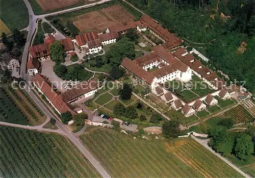 AK / Ansichtskarte Ittingen Kartause Ittingen Fliegeraufnahme Ittingen